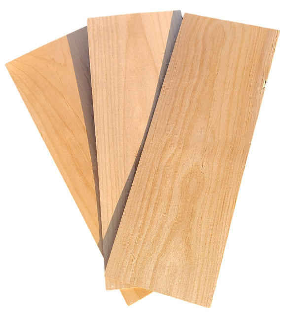 Solid Alder Hardwood Blanks for Laser Work (5 Pack) – American Grains LLC